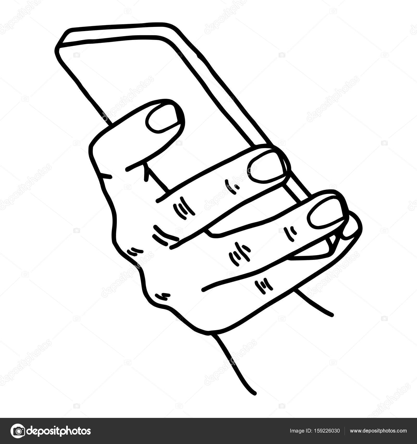 1600x1700 Right Hand Using Mobile Phone, View From The Back Of The Hand