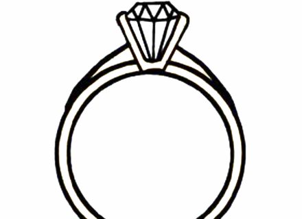 440x320 Simple Clipart Diamond Ring