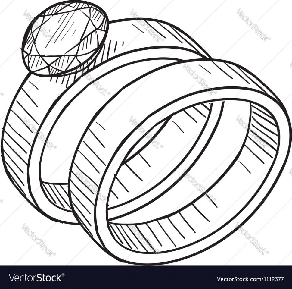 970x959 Wedding Rings Drawing Wedding Rings How Sketch A Ring How