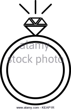 300x468 Vector Wedding Ring On Hand. Pop Art Style Stock Vector Art