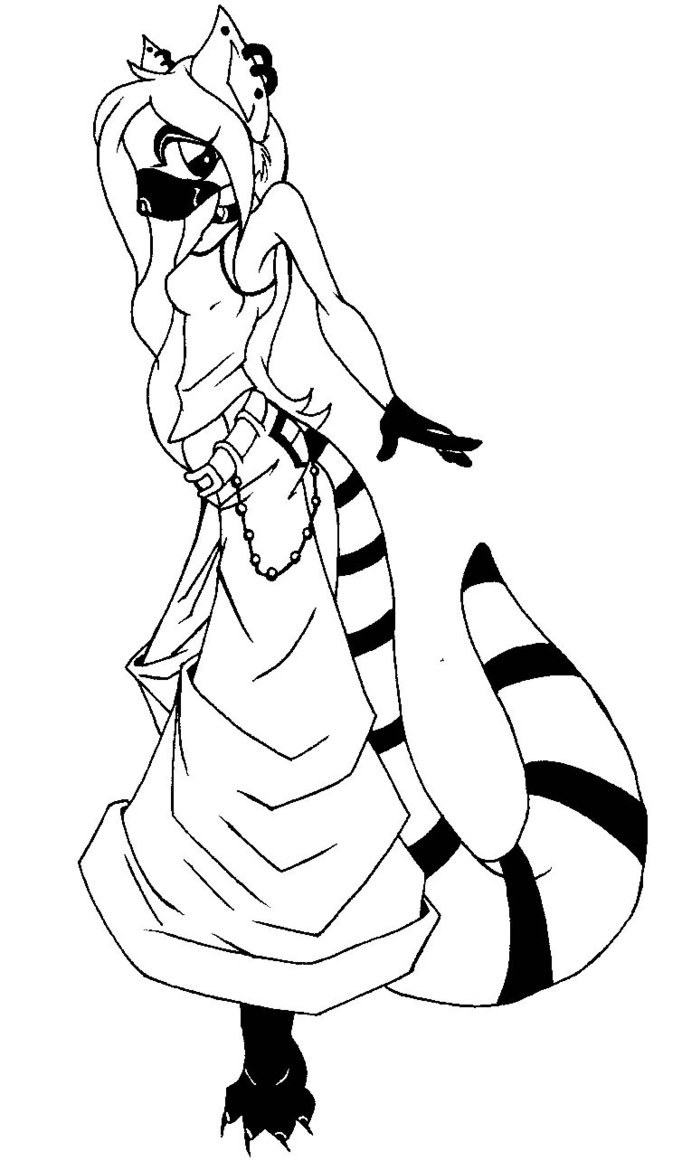 682x1170 Ring Tailed Lemur By Fataljuice