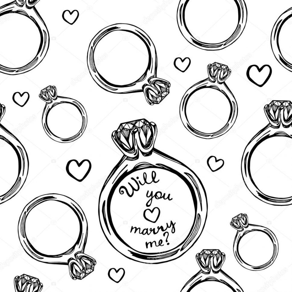 970x970 How To Draw A Wedding Ring