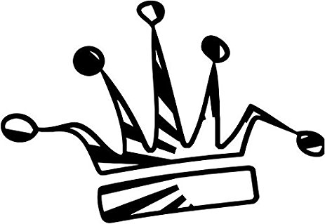 463x319 Crown Rising Sun Jdm Vinyl Decal Sticker 10 Wide