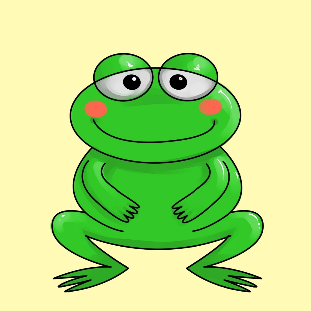 1024x1024 Easy Frog Drawing Frog Drawing Related Keywords Amp Suggestions