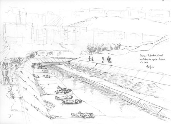 600x436 Drawing The News On Behance