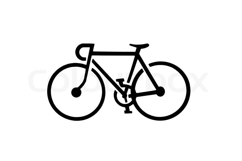 800x531 Bicycle Silhouette Stock Photo Colourbox Silhouette