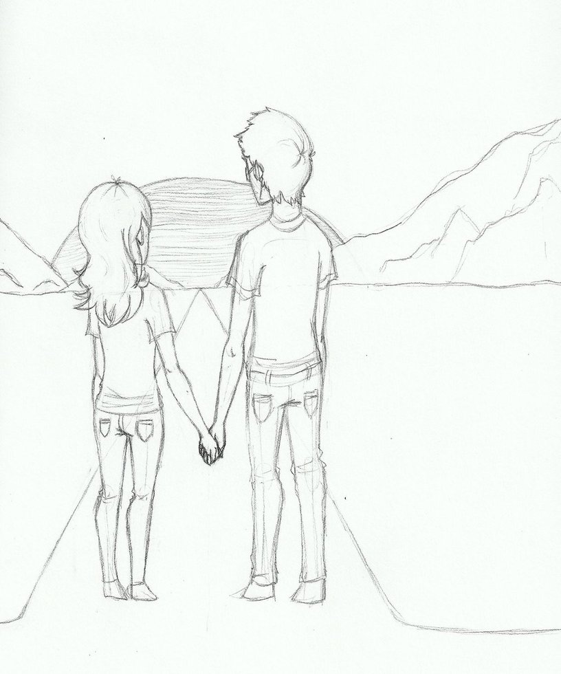 816x980 We Walk This Road Sketch By Berryfoxes