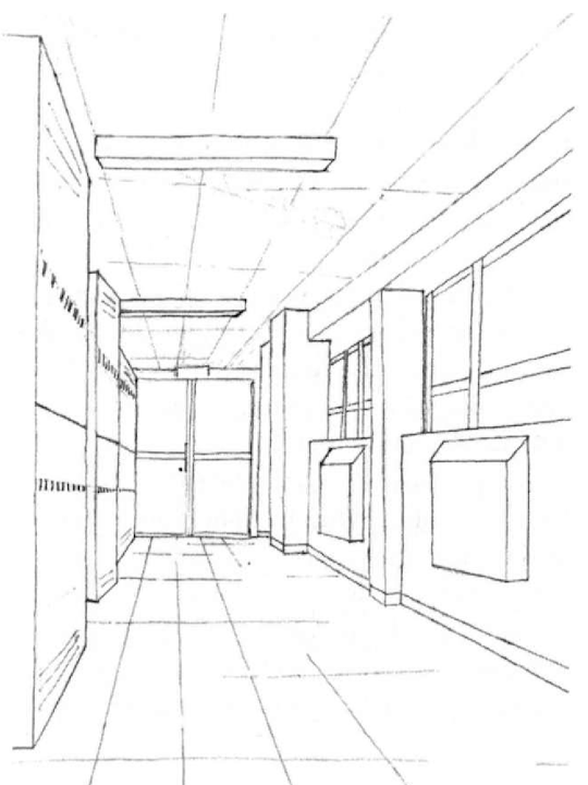 Road Perspective Drawing at GetDrawings | Free download