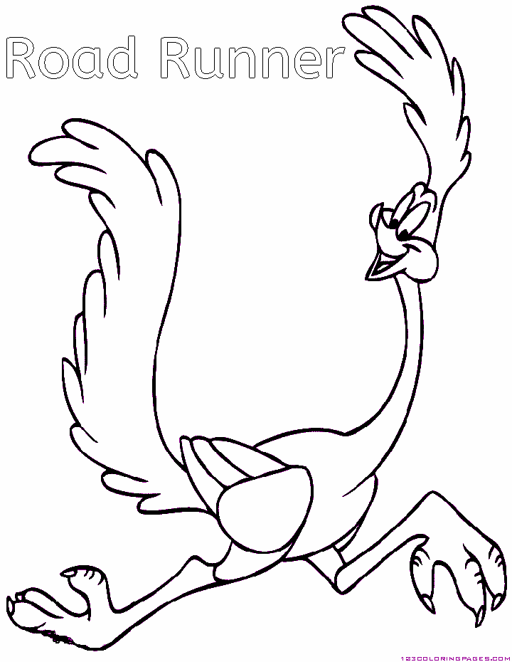 720x930 Wile Coyote And Road Runner Coloring Pages