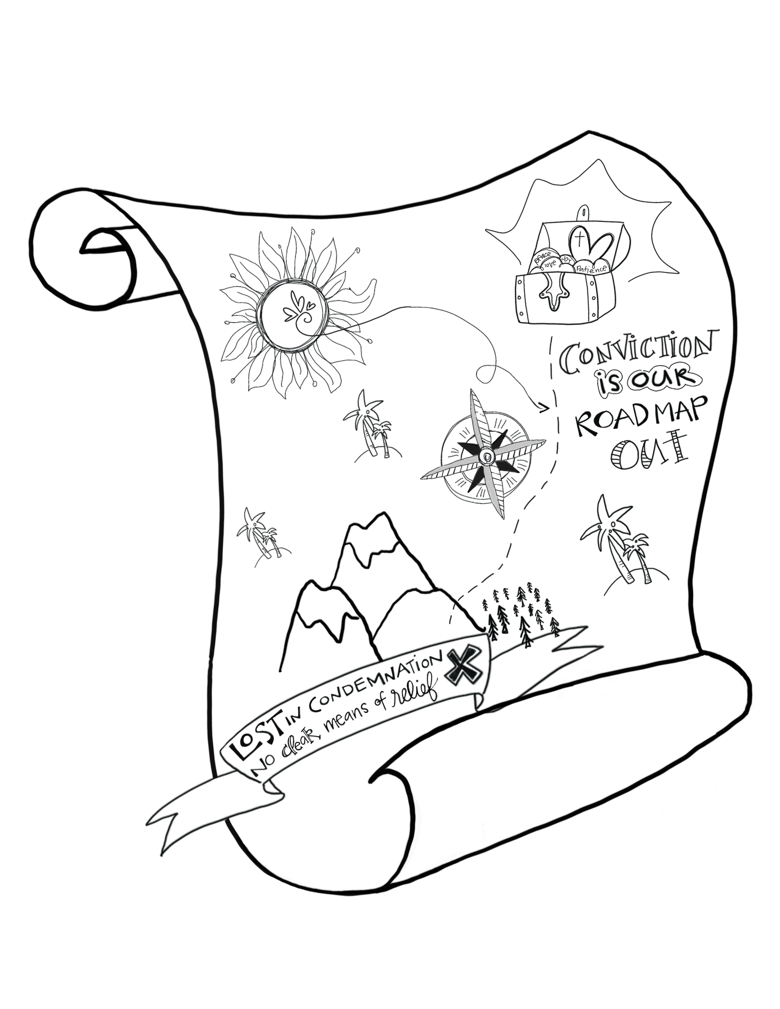 2550x3300 Doodle 101 Conviction Is Our Road Map To Grace 1arthouse