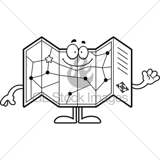 325x325 Road Map Illustration Gl Stock Images