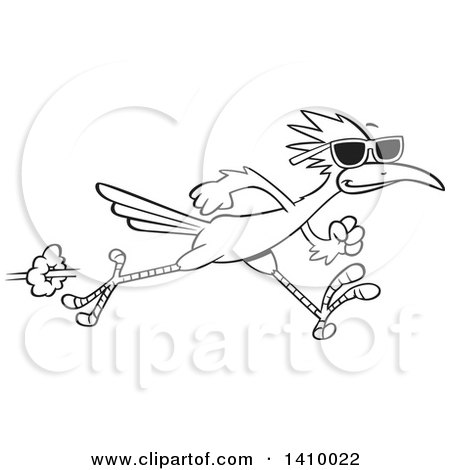 450x470 Royalty Free (Rf) Roadrunner Clipart, Illustrations, Vector