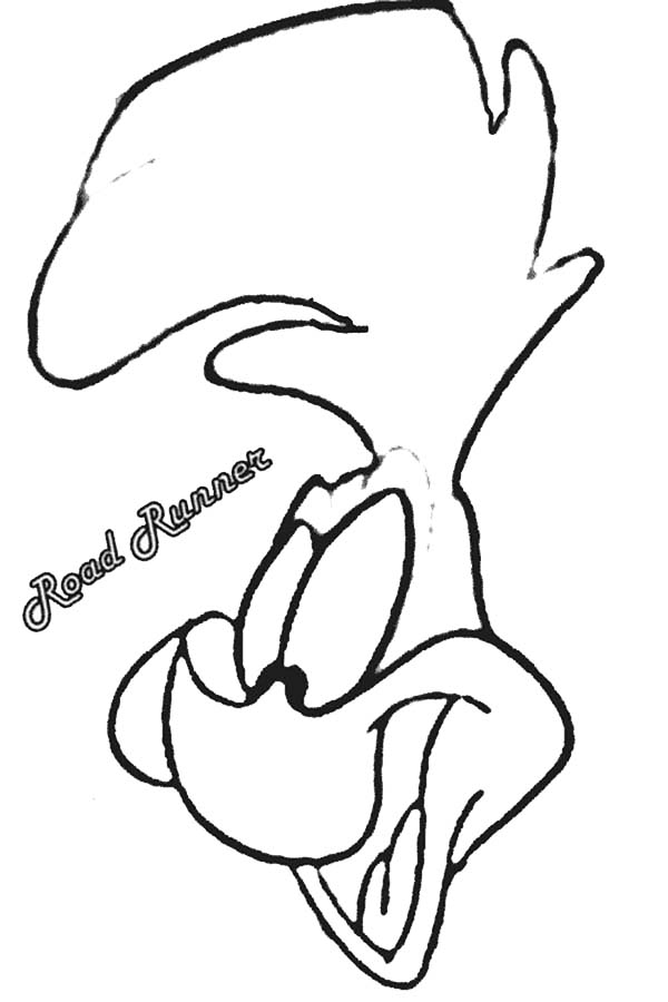 600x900 Roadrunner Enemy Wile E Coyote Is Scared Coloring Pages Batch
