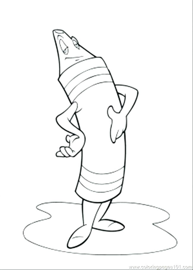 650x910 Coloring Pages Of Crayons Crayons Coloring Pages Baby Roadrunner