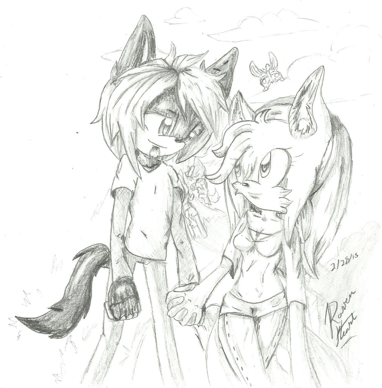 1280x1301 Old Friends New Roads By Raven Heart The Fox