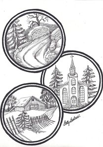 209x300 Country Roads Drawings