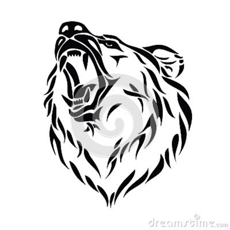 800x800 Grizzly Bear Head Tattoo Designs Bears, Tattoo