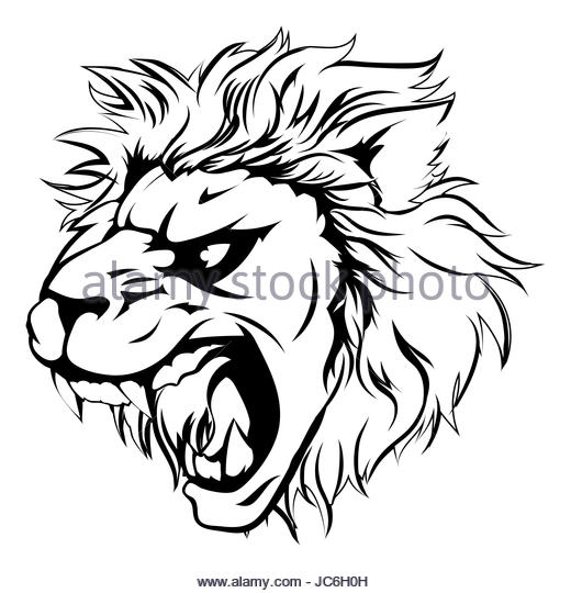 Roaring Lion Drawing at GetDrawings | Free download