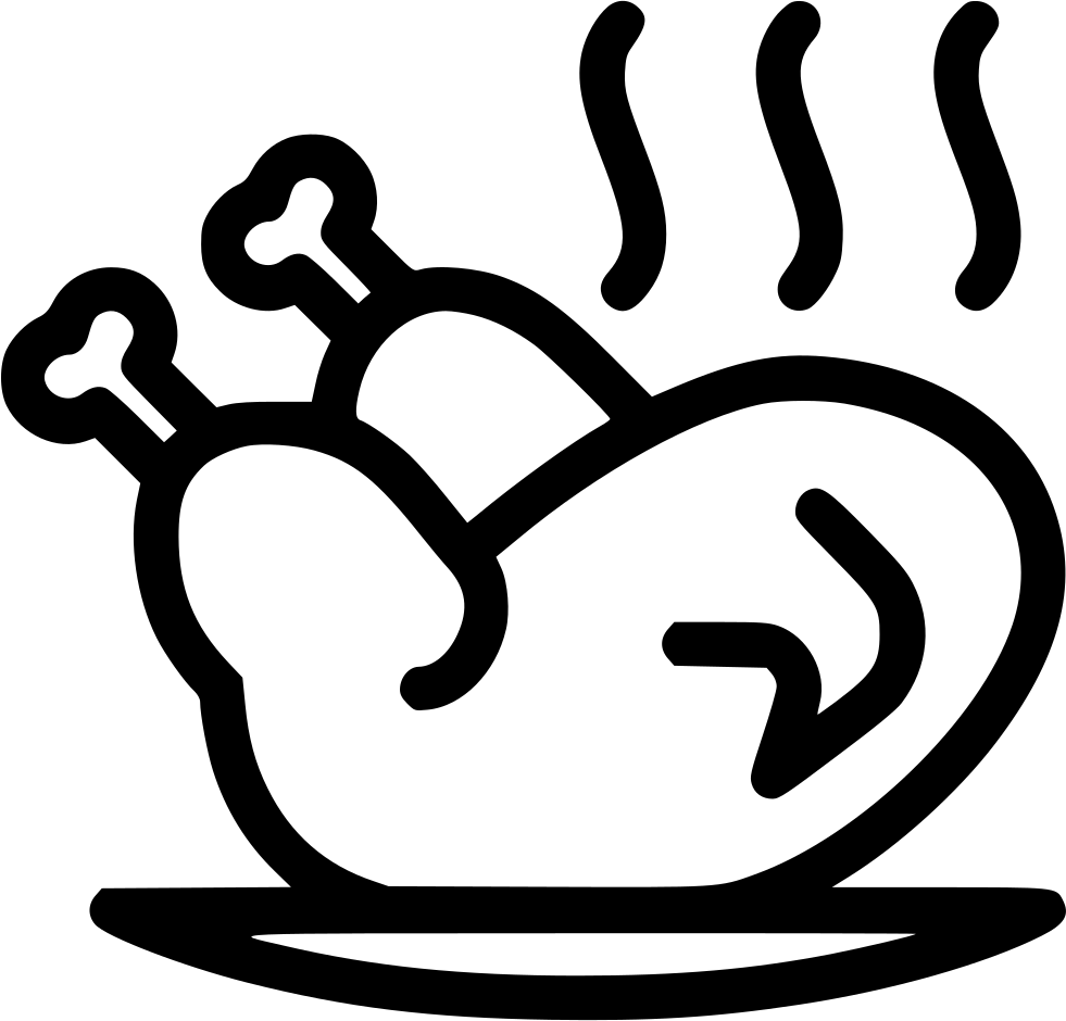 981x940 Roasted Chicken Svg Png Icon Free Download ( 479321