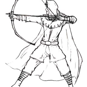 Robin Hood Drawing