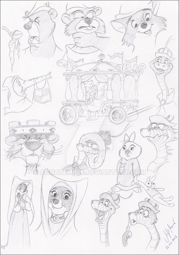 600x856 Disney's Robin Hood By Aquatemple