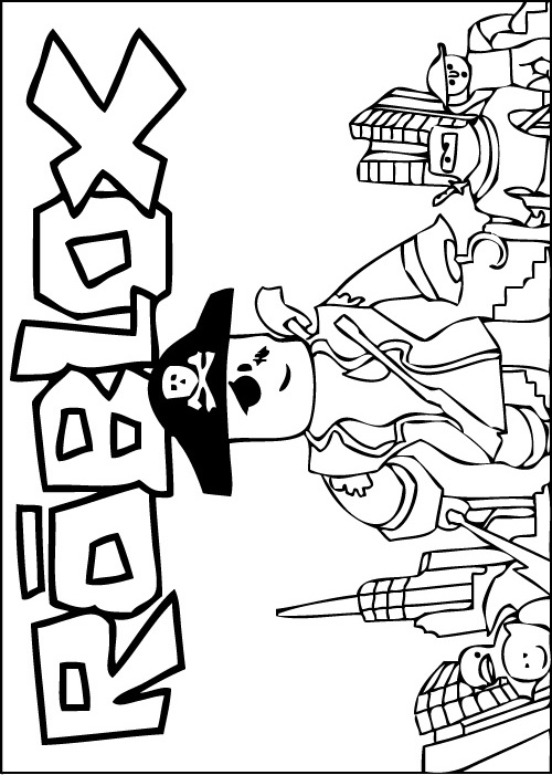 500x701 Roblox Pirates Coloring Pages