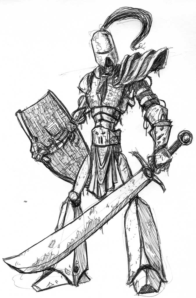 674x1024 Robot Knight By Deathbstrd