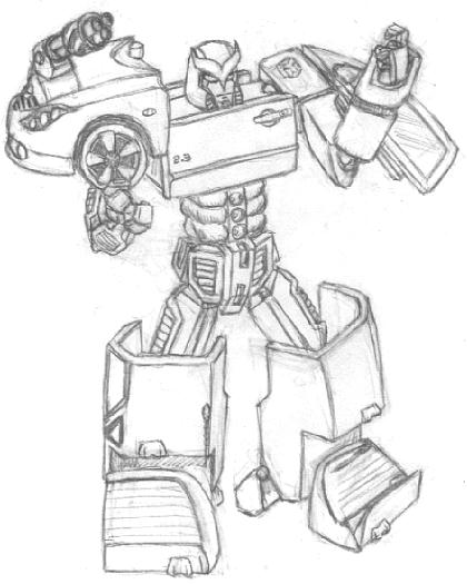 420x525 Dave's Gallery Of Robot Art