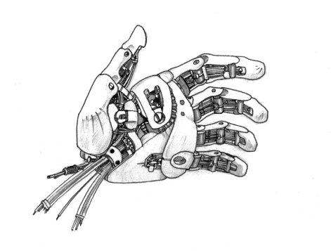 471x357 Robotic Hand By Stampede