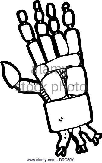 338x540 Cartoon Robot Hand Black And White Stock Photos Amp Images