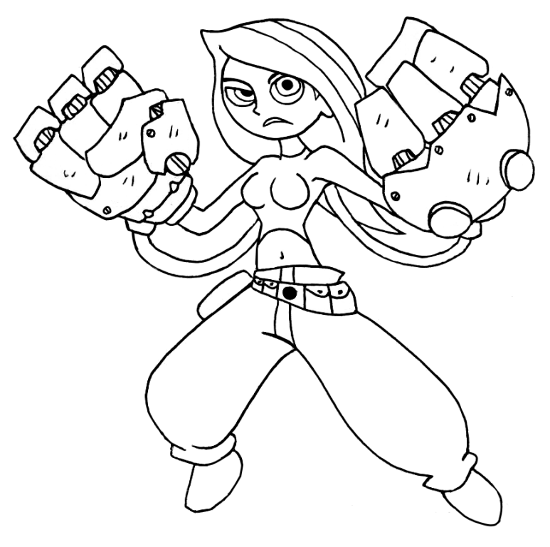 773x768 Giant Robot Hands Kim Possible By Retal4