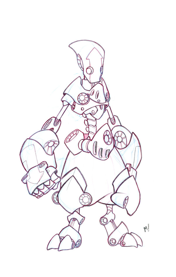 600x944 Robot Lines By Zatransis