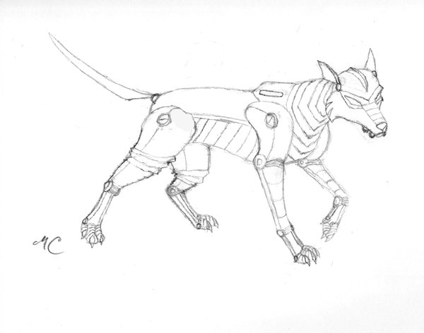 600x472 Robotic Beast By Mischievouspooka