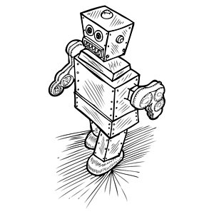 300x300 Robotic Drawings Fine Art America