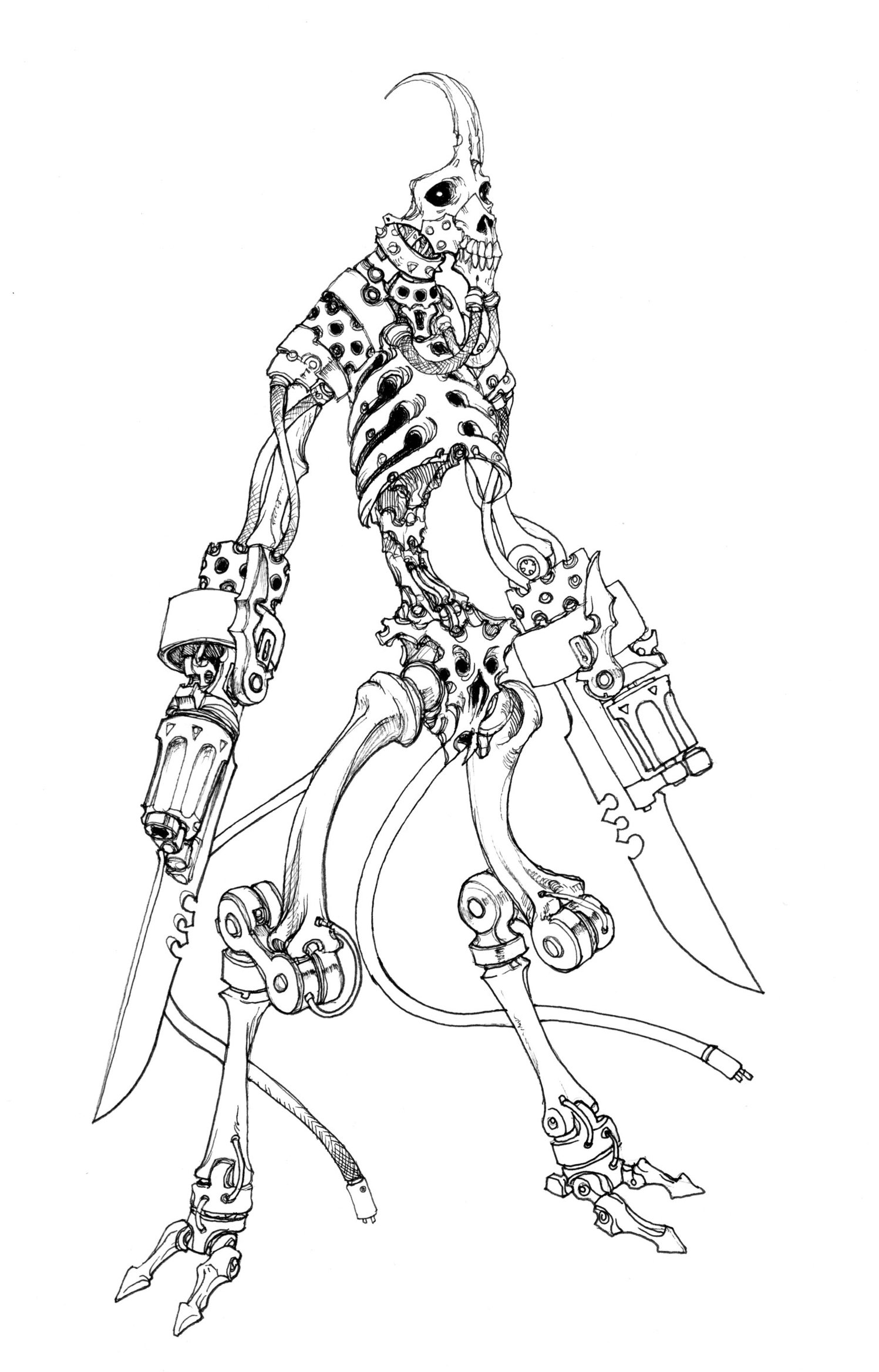 1497x2337 Robot For Color Practice By Wen M