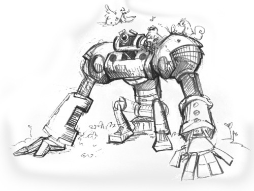 500x375 Robot Pencil Tumblr