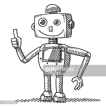 416x416 Drawn Robot