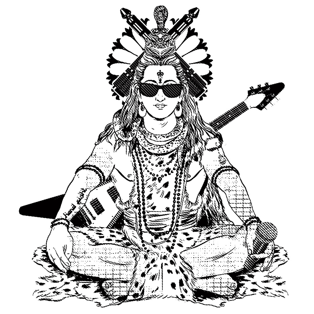 1000x1000 Rock N' Roll Shiva