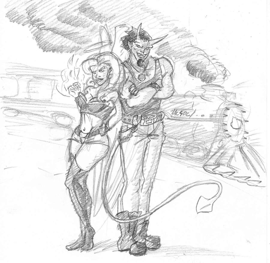 900x877 Rock N' Roll Train By Adhadh