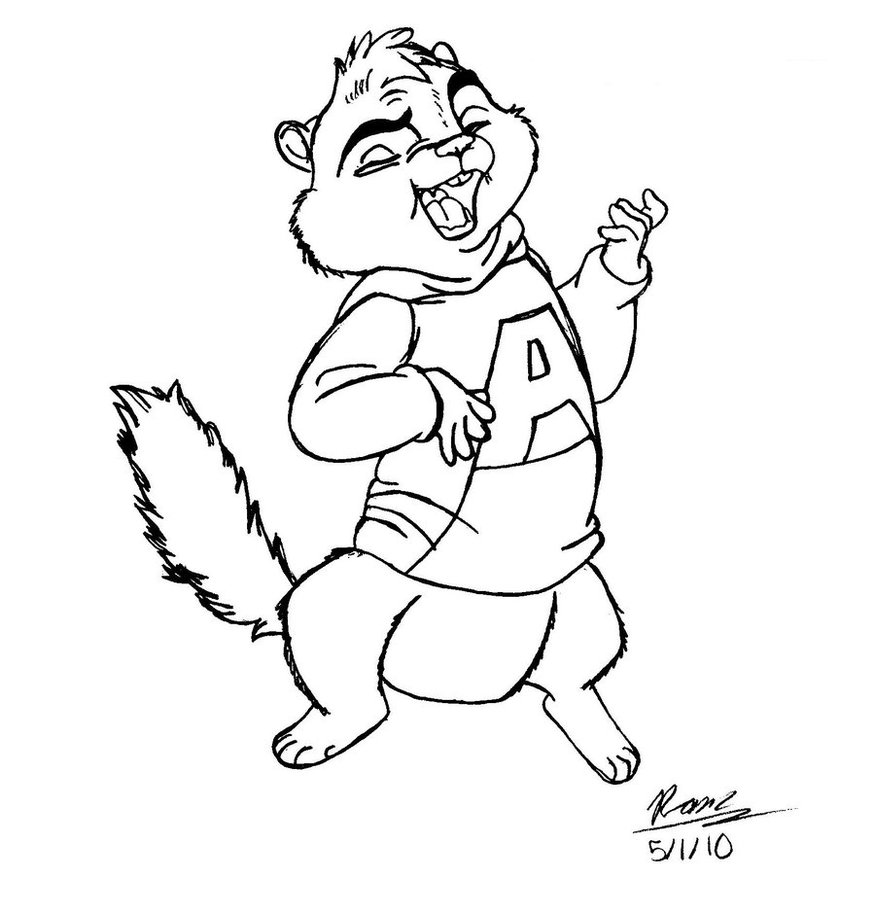 875x913 Rock And Roll Alvin By Roxtar173