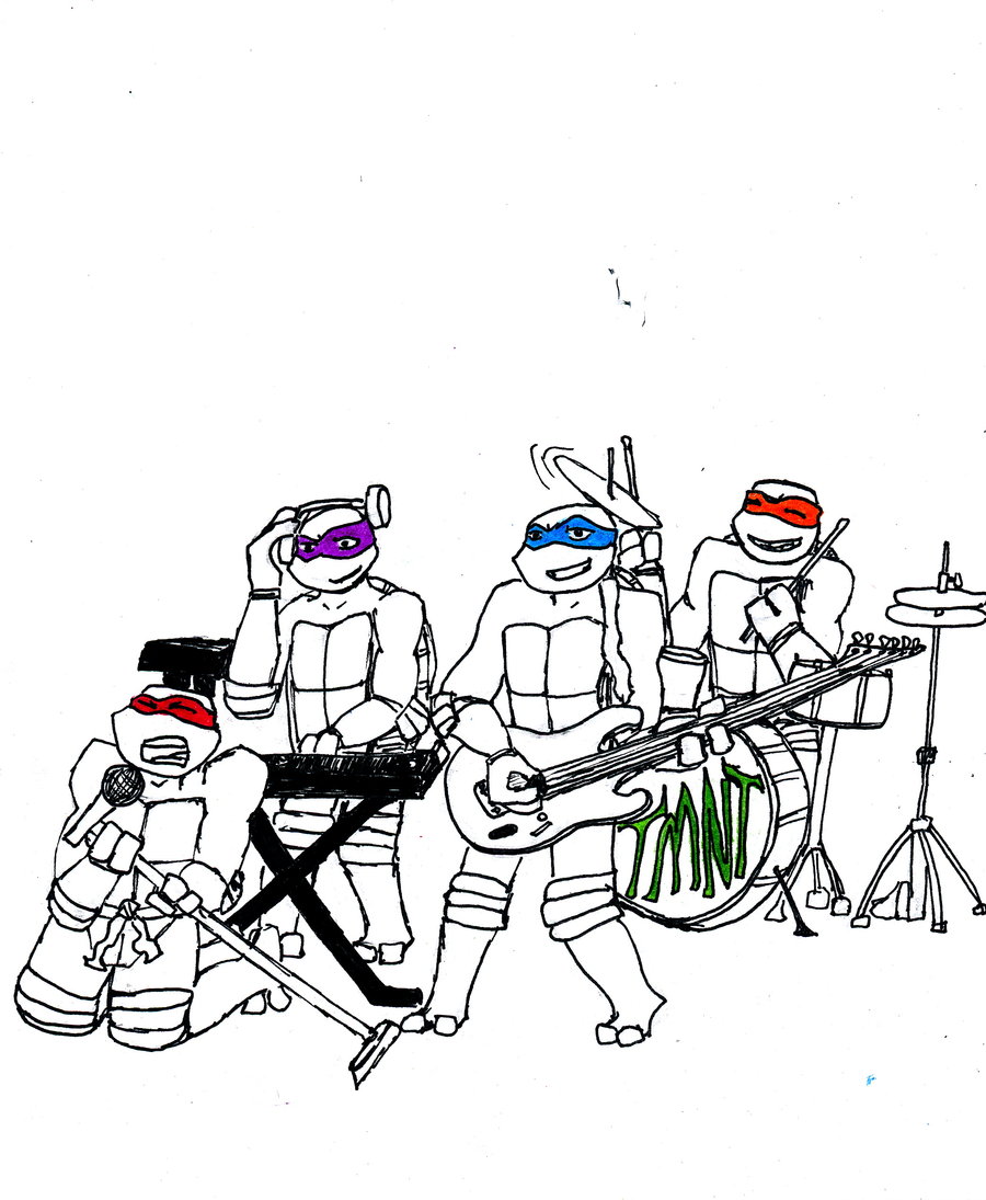 900x1095 Rock Band!! By Saya Cat