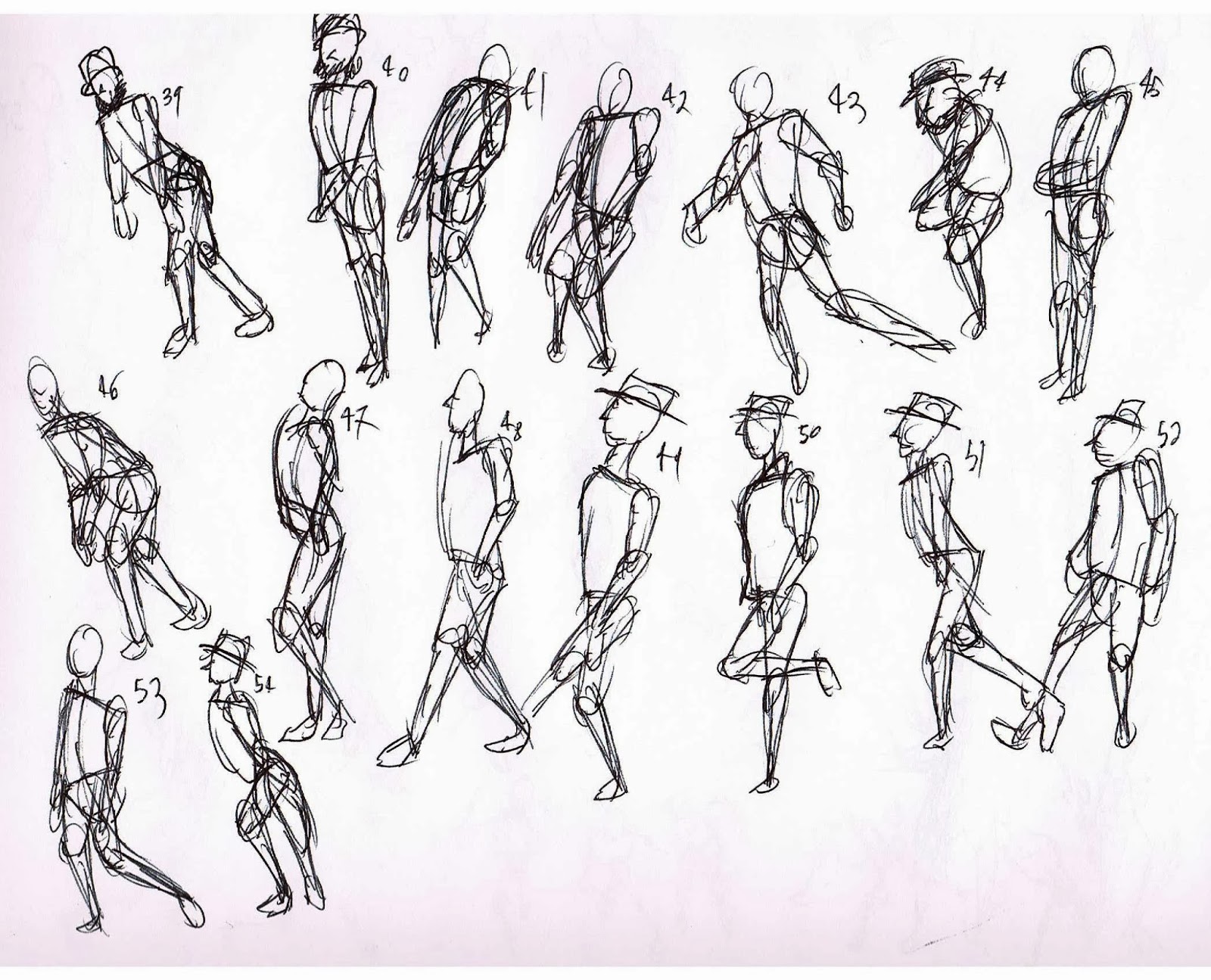 1600x1295 Matt Wydick Cafe Sketch Rock Climbing Bust (10213)