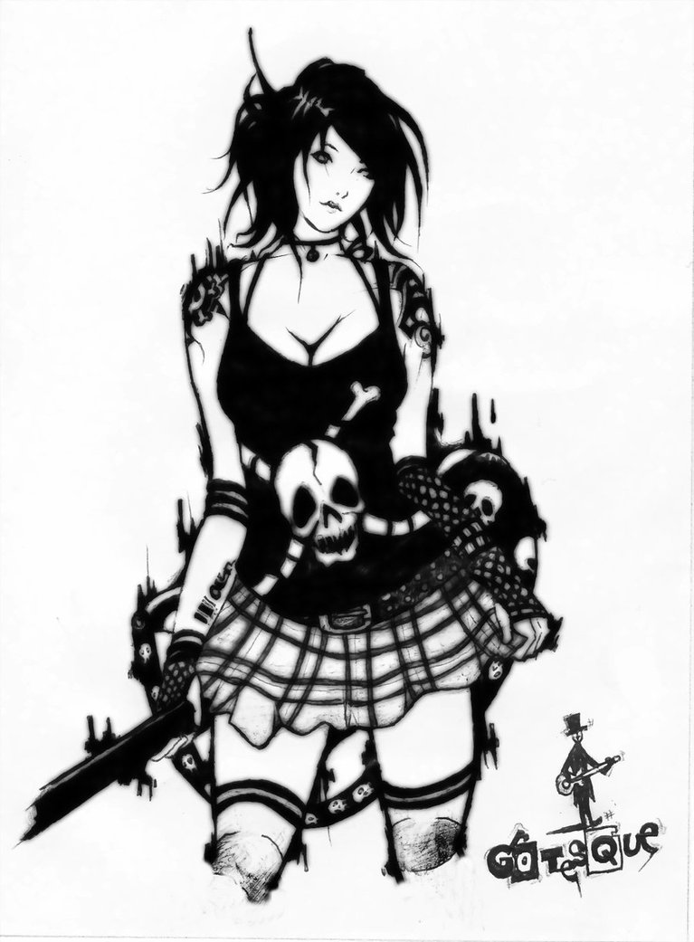 767x1041 Rock Girl By Pervilia