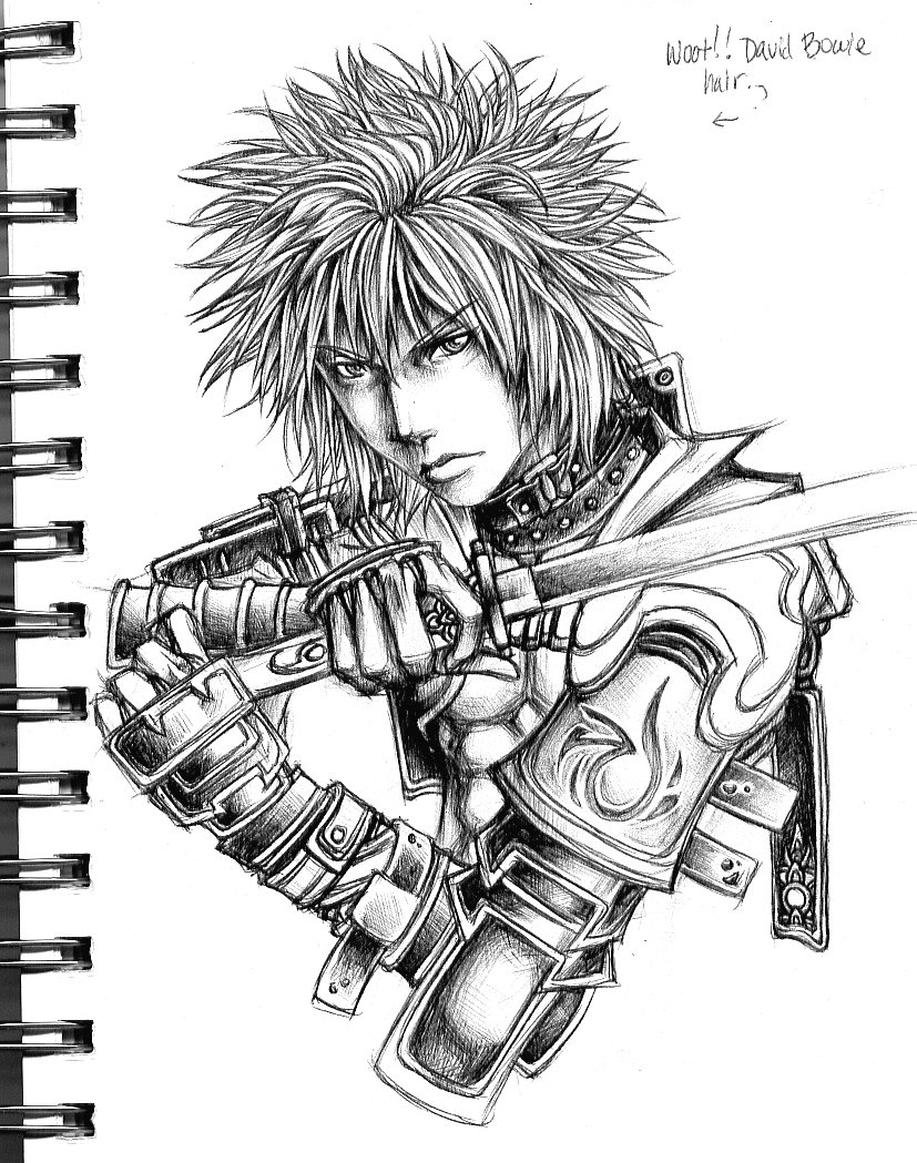 827x1049 Samurai Rockstar By Kiri Chan