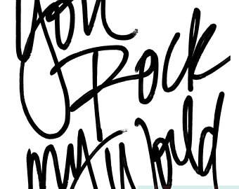 340x270 You Rock My World Etsy