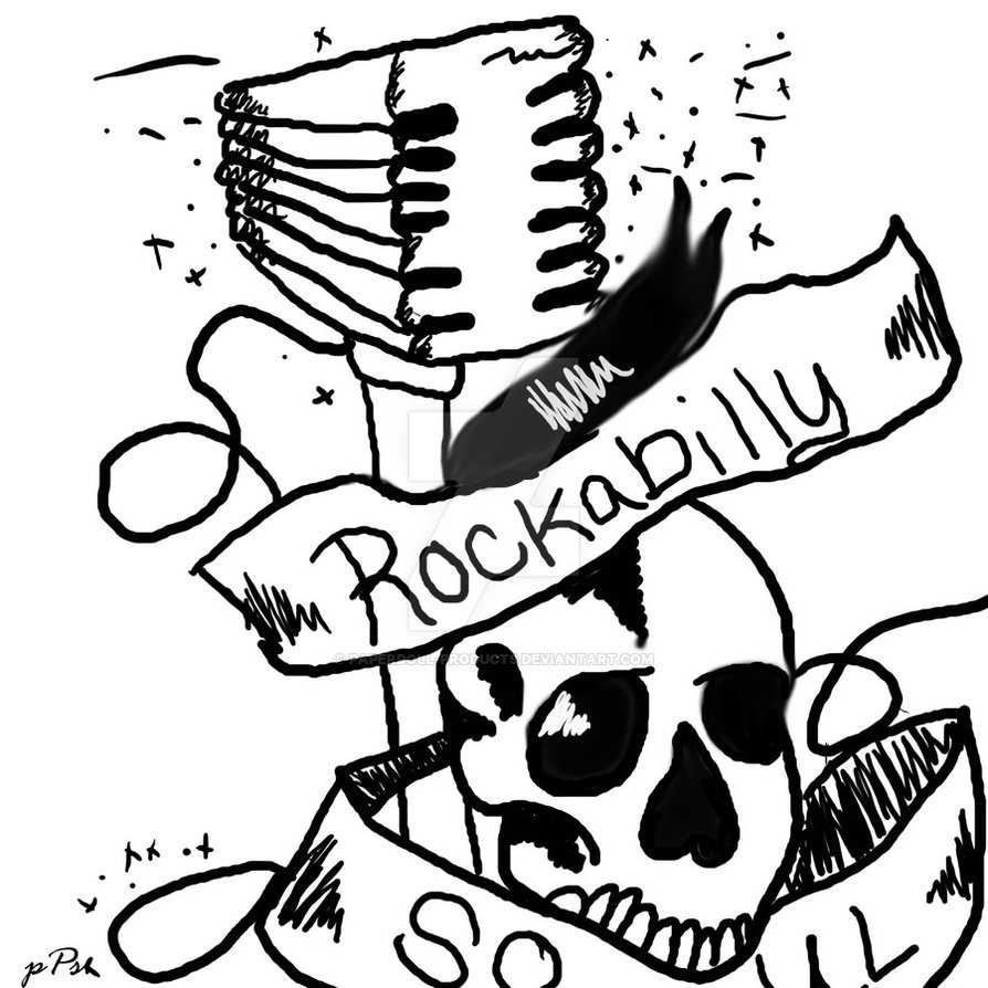 894x894 Rockabilly Soul By Paperdoll Products