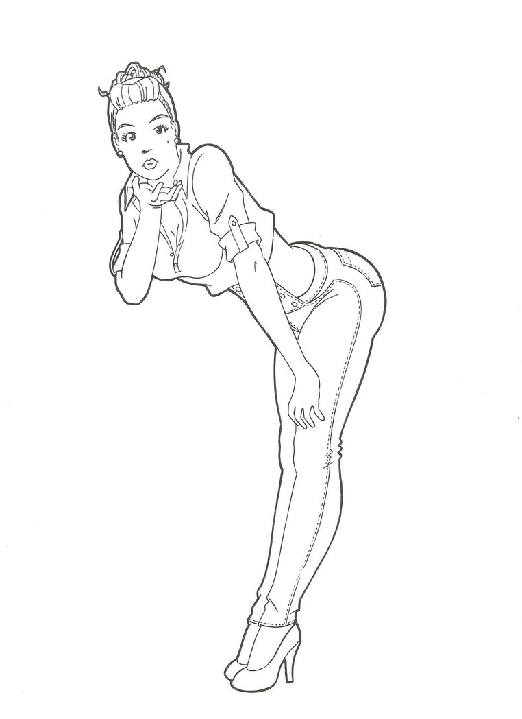 762x1048 Rockabilly Pinup By Menno