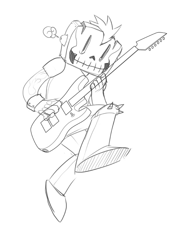 600x800 Punk Rocker On Behance