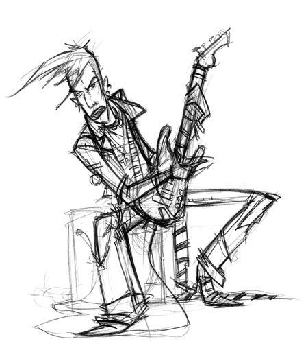 450x510 Punk Rocker Theme, Photo And Artwork The Drawing Club