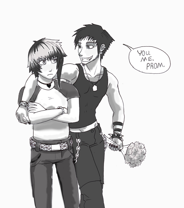 618x700 Emo And The Rocker By Jenkristo